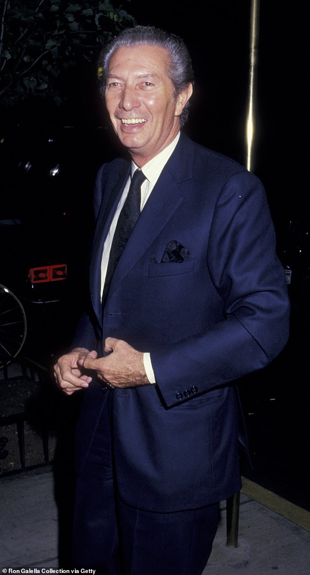 Chandon was the handsome only son of billionaire Frederic Chandon de Brailles, chairman of the Moet-Hennessy group - pictured 1987