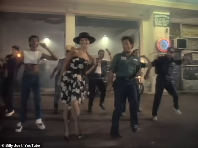 Joel and Brinkley were married for nine years, and she famously starred in his Uptown Girl video