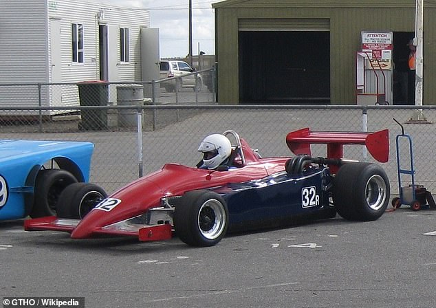 Chandon was testing a new Ralt Formula Atlantic car (stock image) on March 2 1983 when he crashed into a barrier, was catapulted into a canal and drowned