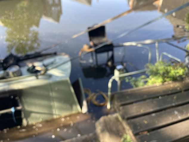 Sinking boats is 'something they do', according to Ms Griffiths, but normally the water is 'pumped out afterwards'