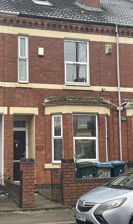 Sheila was a schoolgirl living in this terraced house in Coventry when she vanished in 1972