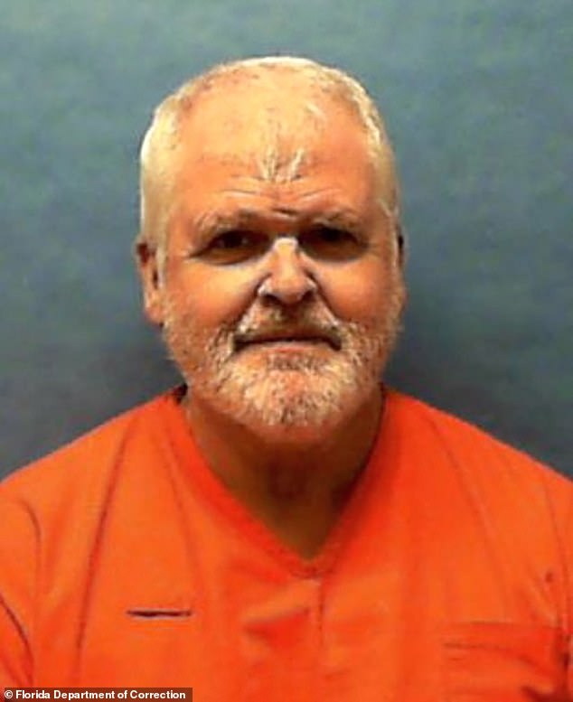 Pictured above is Joe Hutchinson, a convicted five-time murderer executed by the state of Florida vias lethal injection on May 1, 2025