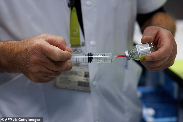 Lethal injection is the most common execution method in the US. It involves a trio of chemicals meant to anesthetize, paralyze and induce cardiac arrest. Pictured above is a physician in Belgium administering a lethal injection in 2024