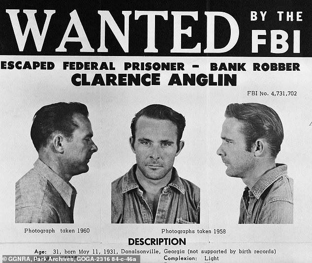 Bank robbing trio Frank Morris, Clarence Anglin, and John Anglin famously escaped in 1962, leaving behind dummy heads made of plaster and human hair to fool the guards