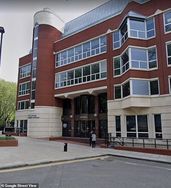 When the Mail attended the Taylor House (above) in Farringdon, Central London, earlier last month two bail applications were granted with the minimum of fuss