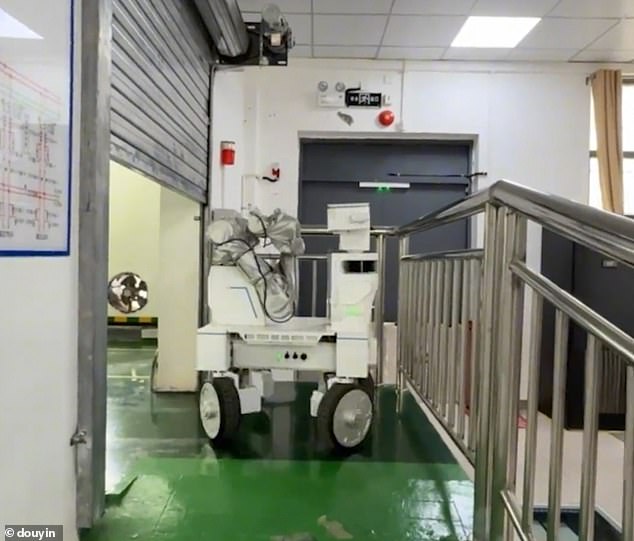 The city has also introduced the use of inspection robots to surveil citizens