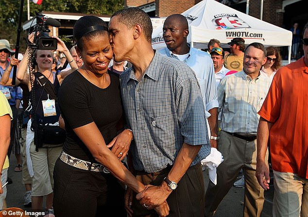 Michelle said it was an 'expensive proposition' that Barack had posed by wanting to run for president, but she never doubted his success