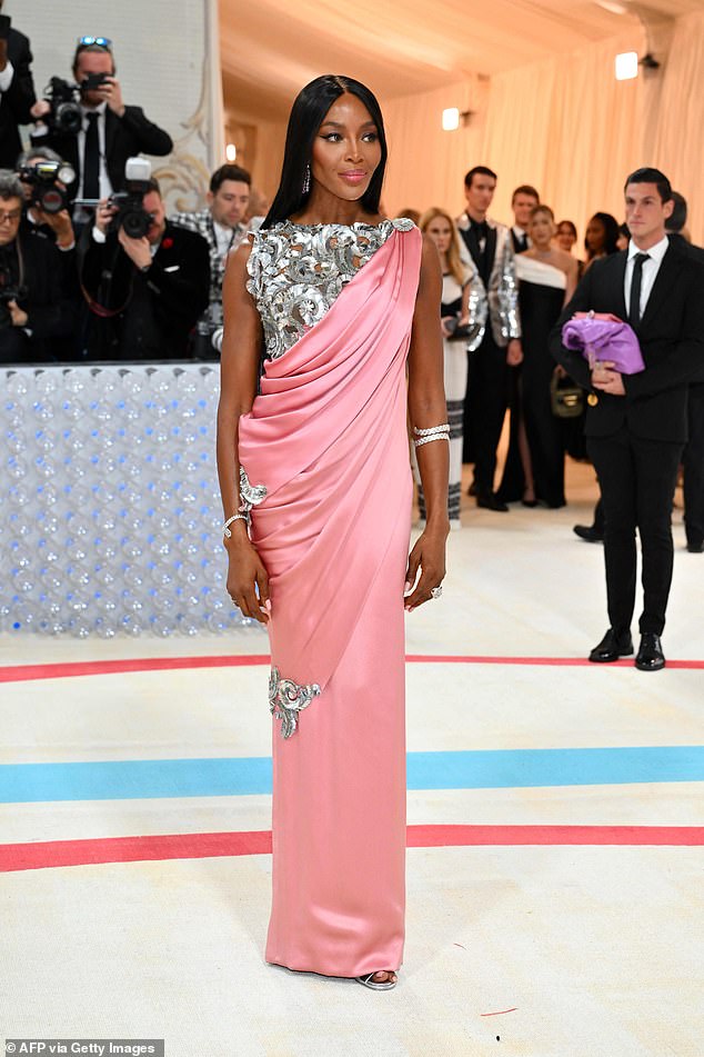 A source said: 'You don't throw shade at the queen of fashion and still expect to walk her red carpet. Anna doesn't forget - or forgive. It's no coincidence. If Anna wants you out, you're out. Simple as that'; pictured 2023 Met Gala