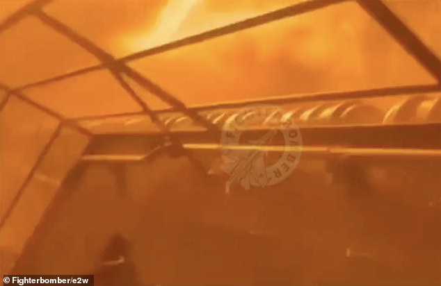 Explosions rang out around them as the drones one by one slammed into the ship's hull and lit up the night sky