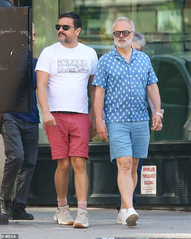 The house was only recently completely renovated as Graham believed he may one day retire to the city. However his plans changed when he married Scottish film maker Jono McLeod in 2022 (pictured together in 2024)