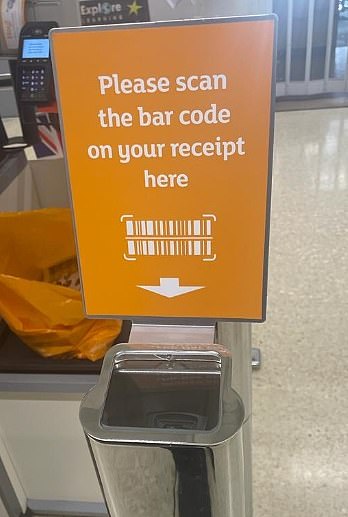 In 2023, people were left outraged after Sainsbury's installed barriers at the self-checkouts which only let customers out once they scan their receipt