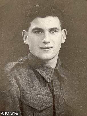 Mr Littlefield during his military service
