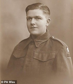 Mr Oborne during his war service