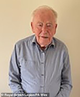 Royal Navy veteran Frederick Pickering, 100, was on board a ship when he heard an announcement come over the Tannoy that there was victory in Europe