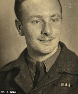 During his war service