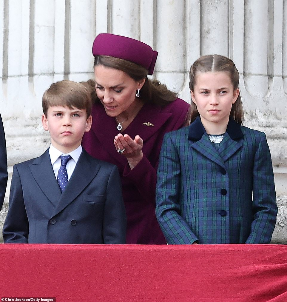 However, at one point Kate began to talk more seriously to her excitable son