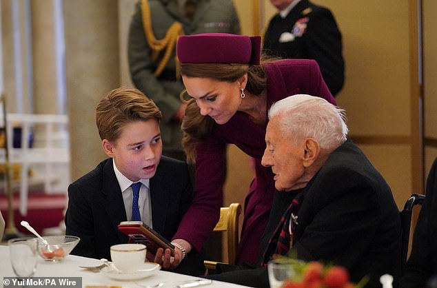 George, who will be turning 12 this summer, is usually joined by his siblings for public engagements