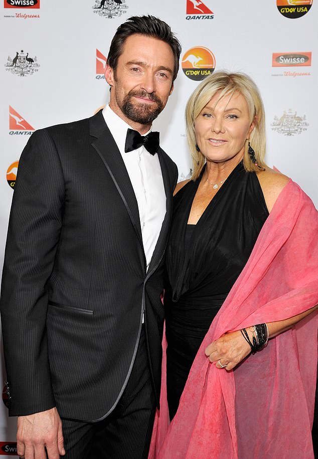 Like his character, Jackman is working through a separation: He announced his split from Deborra-Lee Furness, 69, in September 2023; (seen in 2013)