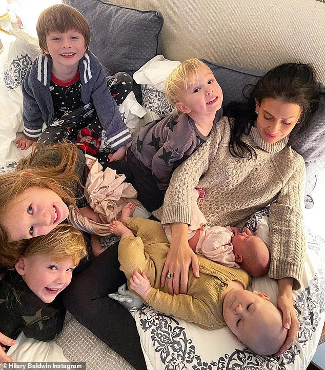 As her then-toddler got 'visibly madder and madder' by what her mom said, Hilaria explained she was hit with 'self-consciousness and embarrassment'