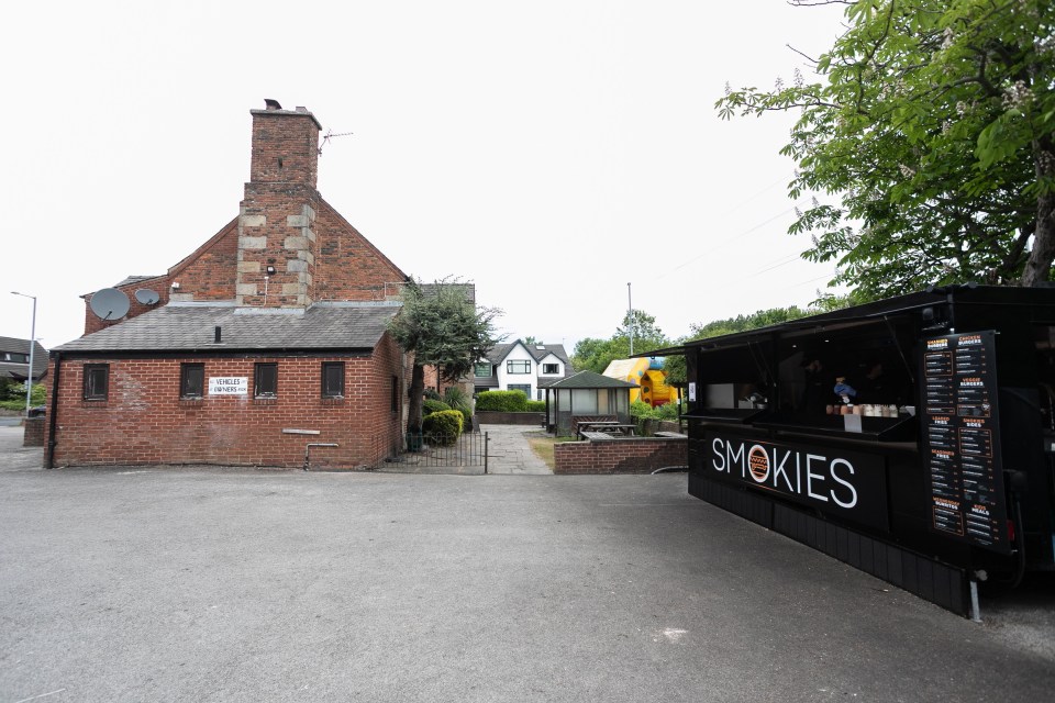 Smash burger van, Smokies, closed due to proximity to schools.