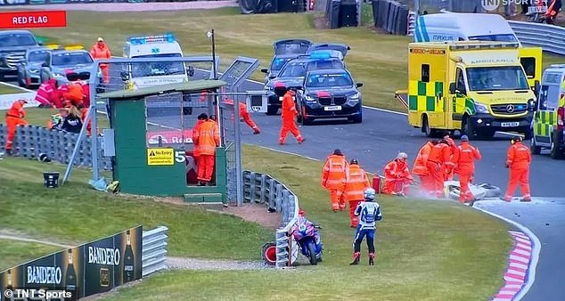 Medical personnel rushed to the scene in attempt to save the riders