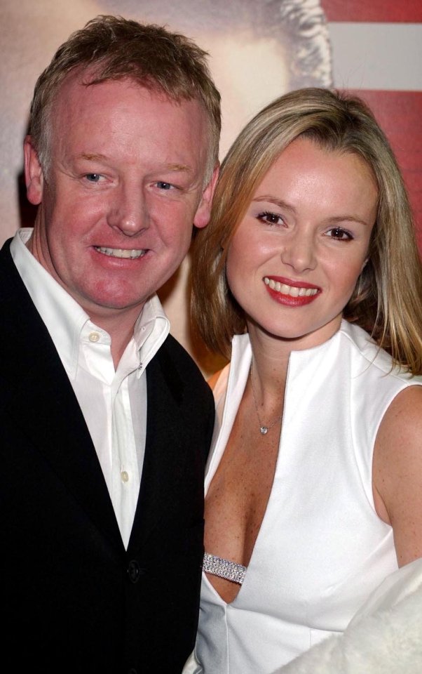 Photo of Les Dennis and Amanda Holden.
