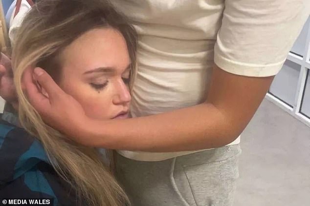 Much of what happened is a blur for Libby but she remembers leaving The Banc and planning to go to a friend's house when she started 'screaming' about stomach pain and 'shaking uncontrollably'