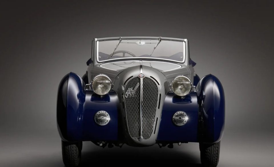1932 Alfa Romeo 8C 2300 Lungo Cabriolet by Pinin Farina.