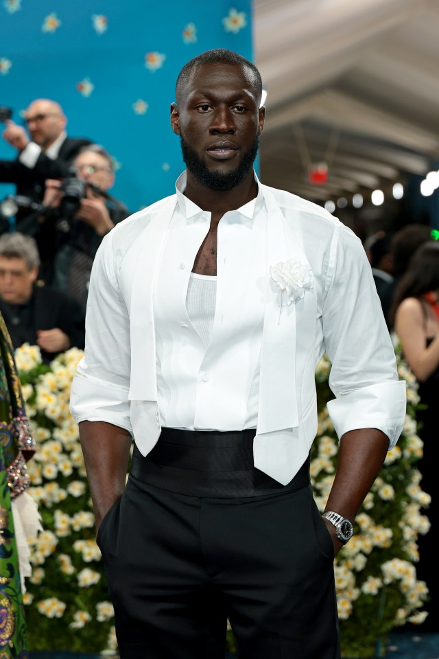 Stormzy at the Met Gala.