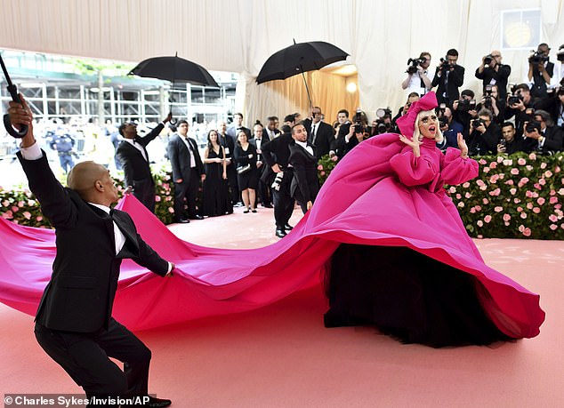 Lady Gaga, known for her memorable Met Gala looks, missed the 2025 event due to her ongoing Mayhem world tour; Gaga seen at the 2019 Met Gala