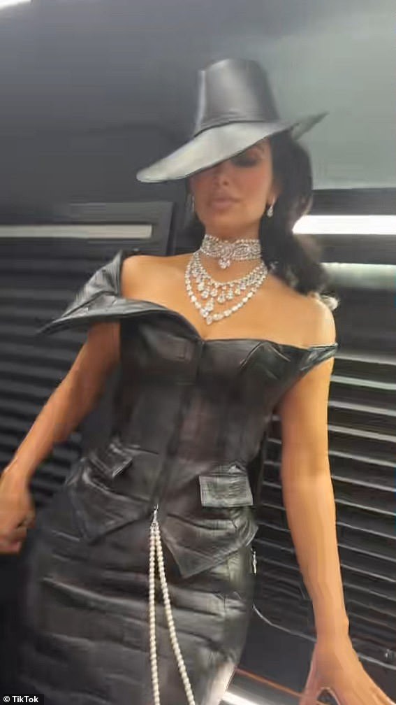 Kim went hell for leather