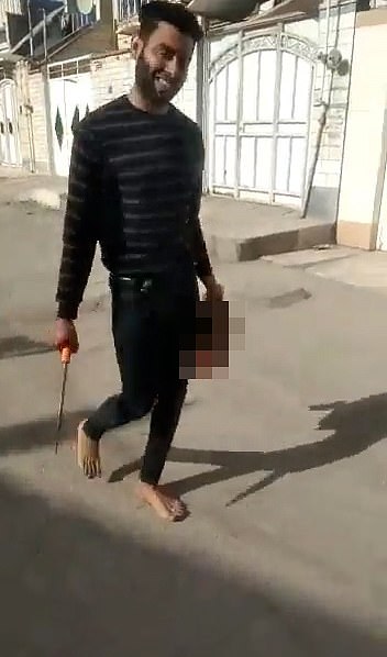 A man beheaded his 17-year-old wife Mona Heydari in the southwestern city of Ahvaz before carrying her severed head around the streets, gruesome footage shows