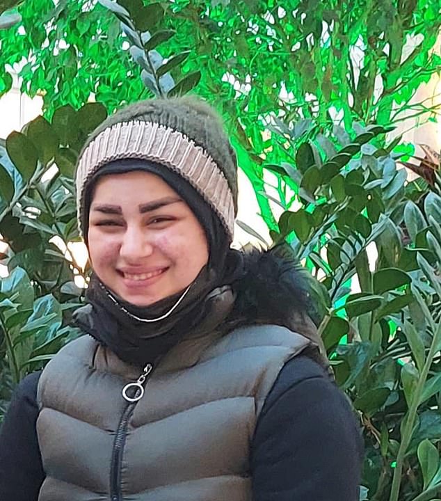 Mona (pictured) was understood to have fled to Turkey before being brought back from the country by her father and her husband, according to local media reports