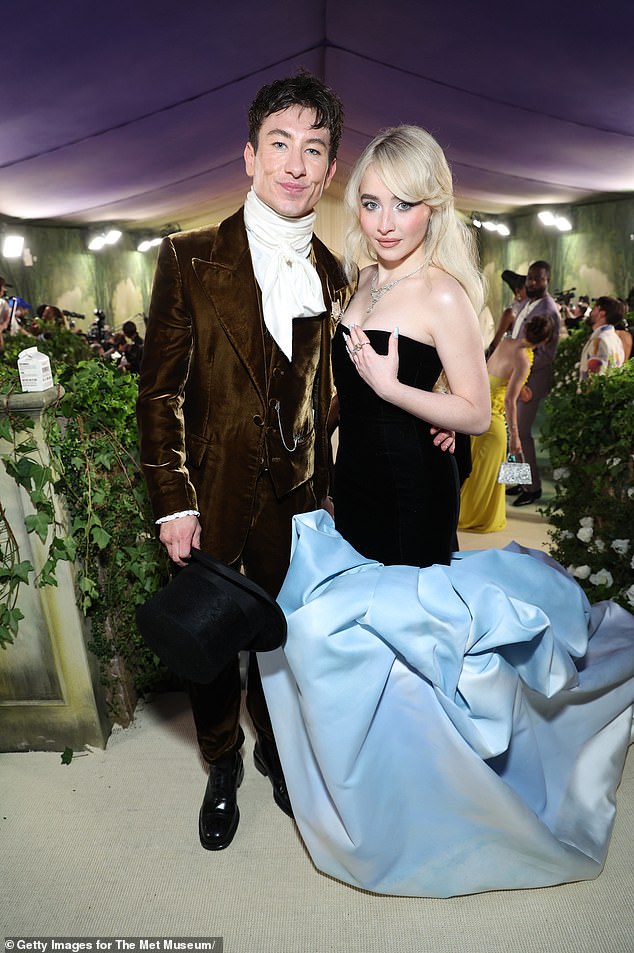 The pair first confirmed ongoing romance rumors at the 2024 Met Gala - pictured