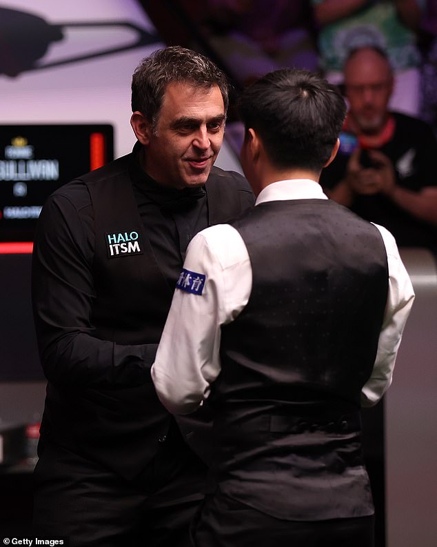 Xintong brushed aside his idol O'Sullivan in the semi-finals with a 17-7 win. O'Sullivan has previously said that Xintong could be 'snooker's Roger Federer'
