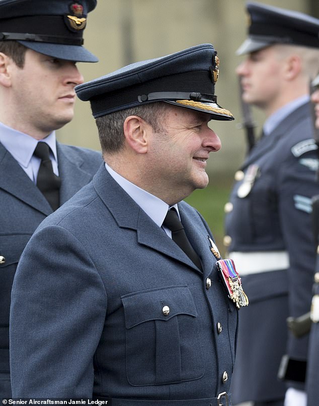 The scenario from 2022 was revealed by Air Commodore Blythe Crawford, former head of the RAF Air and Space Warfare Centre (pictured in 2020)
