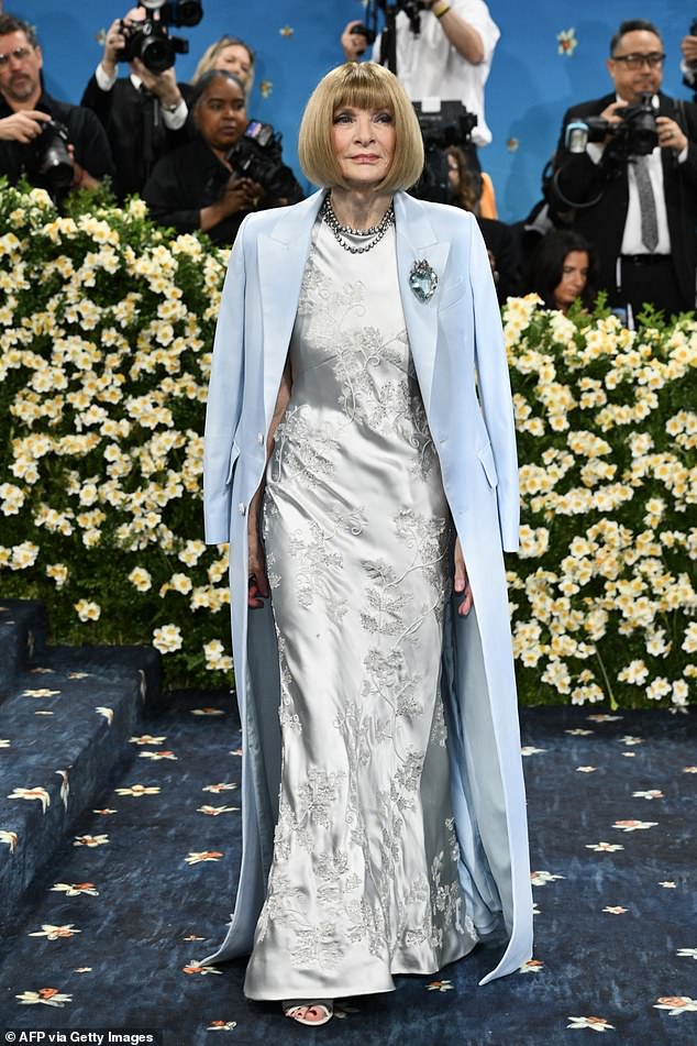 Vogue editor-in-chief Anna Wintour oversees the annual event at the famed Metropolitan Museum of Art in New York and has a famously strict no-phone and no-social media policy.