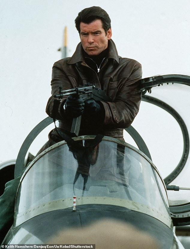 Pierce Brosnan starring as James Bond in the 1997 film Tomorrow Never Dies