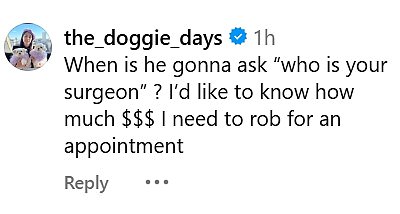 Another was hoping her own questions would be answered during the interview