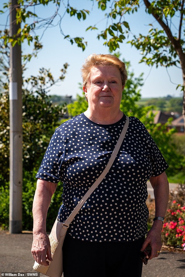 Verity Warren said her husband was unable to get through as he is on a mobility scooter