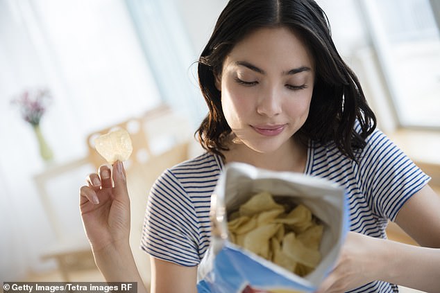 A woman on board the bus put a call in to the cops to complain about the smell of the crisps (file image)