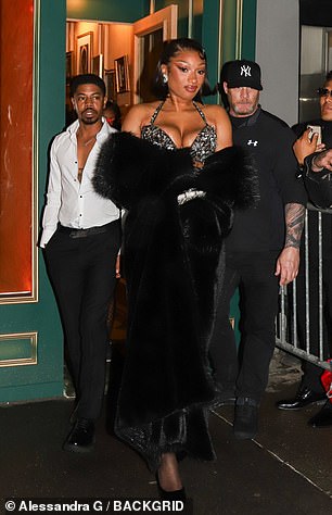 She put on a very busty display
