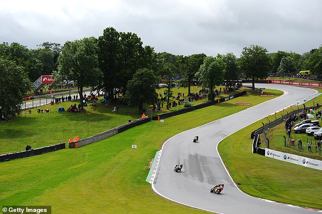 There are concerns over the lack of run-off areas at old-school tracks such as Brands Hatch (pictured)