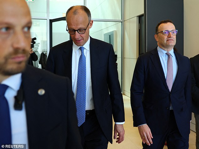 The CDU signed a coalition deal with the centre-left SPD yesterday, with 328 seats between the two parties indicating that Merz had enough support to win today's vote