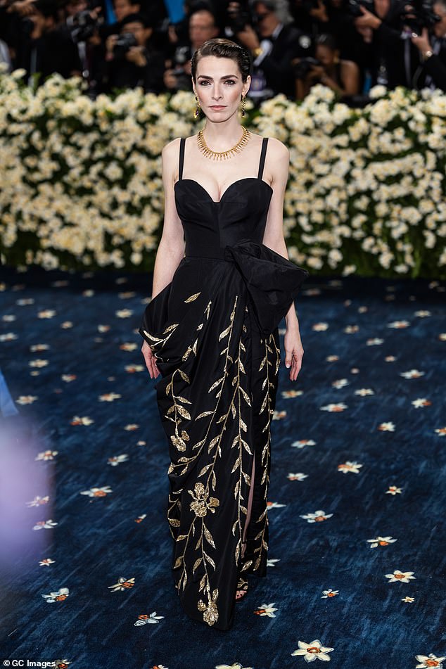 Also included high in Vogue's round-up of 'star' attendees was Anna Wintour's daughter Bee Carrozzini (pictured)