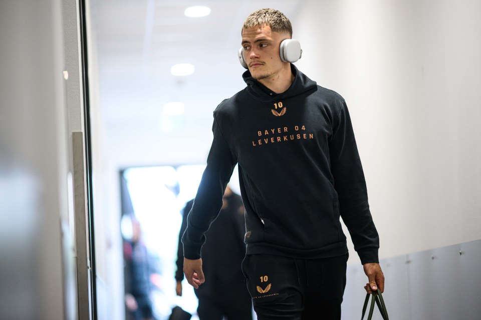 Florian Wirtz of Bayer 04 Leverkusen.