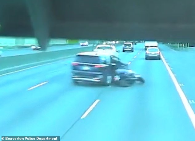 Investigators are treating it as a potential case of road rage, calling the behavior intentional and reckless