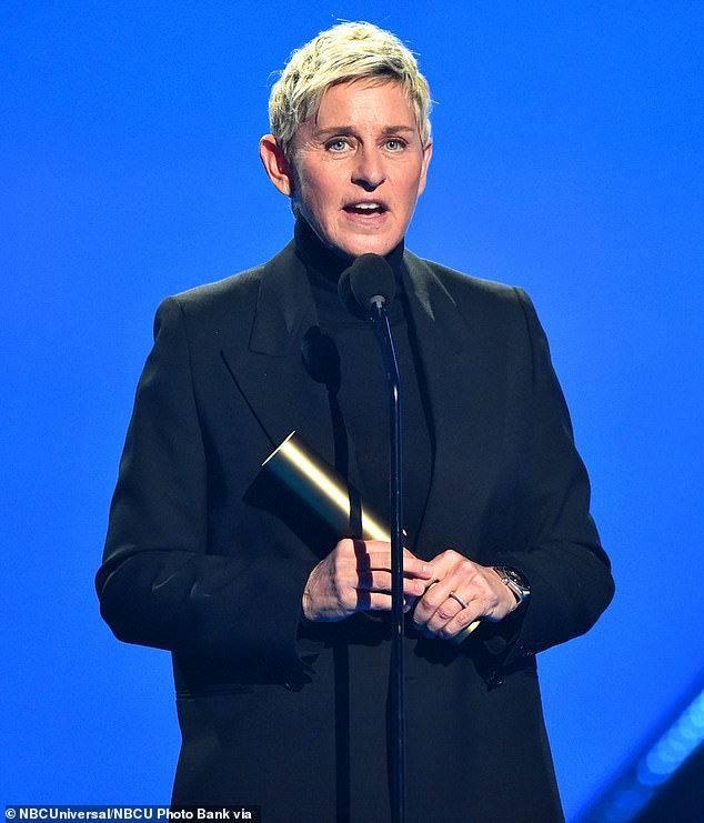 A source explained to New Idea, 'Ellen wants to continue with her comedy work, and there is a huge scene in Britain'; seen in 2021 in Santa Monica