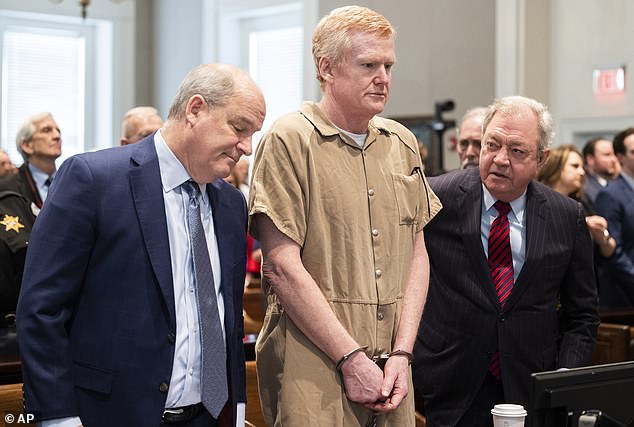 Moment Alex Murdaugh was found guilty in March 2023. Paul is now the only surviving son