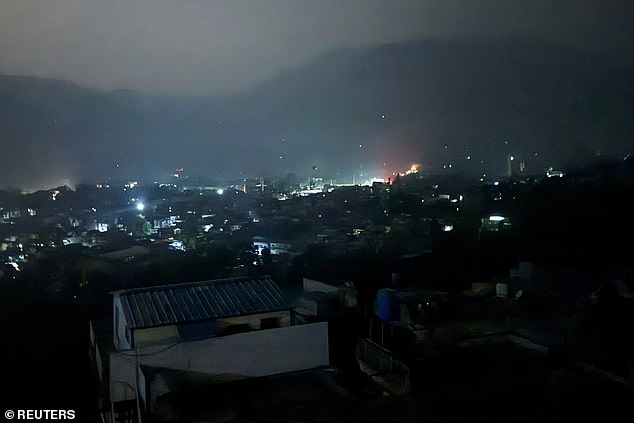A city view of Muzaffarabad in Pakistan-administrated Kashmir, May 7, 2025